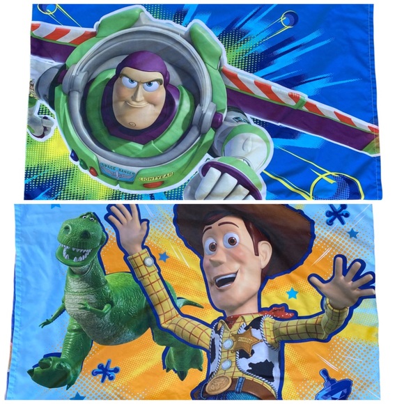 Disney Toy Story Buzz & Woody Pillowcase
